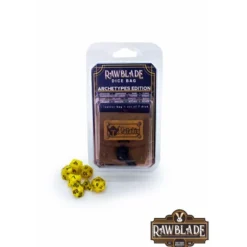 New Rawblade - Dados y bolsa de cuero Paladín Juegos Y Puzzles|Friki Zone