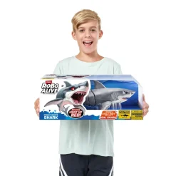 Hot Robo Alive Shark Attack Nadando Figuras De Acción