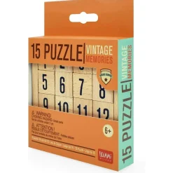 Rompecabezas numérico de madera con tarjetas 1 a 15 ㅤ Estilo De Vida