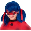 Online - Ladybug - Antifaz infantil con purpurina de Superhéroe Talla única ㅤ Disfraces|Halloween