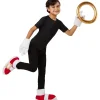New - Set complementos disfraz Sonic Deluxe XS ㅤ Disfraces|Halloween