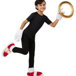 New - Set complementos disfraz Sonic Deluxe XS ㅤ Disfraces|Halloween
