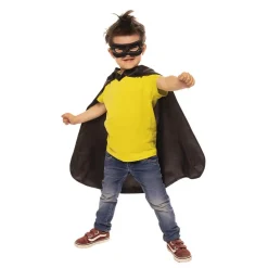 Clearance - Set superhéroe capa y antifaz negro talla M Disfraces|Halloween