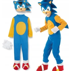 Hot - Sonic the Hedgehog - Disfraz Infantil Sonic Clásico Multicolor S ㅤ Disfraces|Halloween