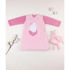 New Saco de dormir con mangas bebé niña rosa TOG 3,5 Recién Nacido·Ropa De Cama|Ropa De Cama·Saco De Dormir