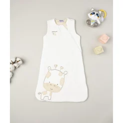Saco de dormir crema niña jirafa Recién Nacido·Ropa De Cama|Ropa De Cama·Saco De Dormir