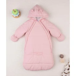 Saco de nieve rosa para niña Primeras Salidas·Abrigos Y Plumíferos|Recién Nacido·Primeras Salidas