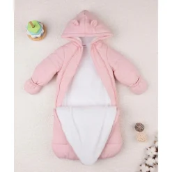 Saco de nieve rosa para niña Primeras Salidas·Abrigos Y Plumíferos|Recién Nacido·Primeras Salidas