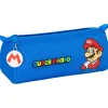 Outlet - Super Mario - Portatodo Con Cremallera Y Compartimiento Material Escolar