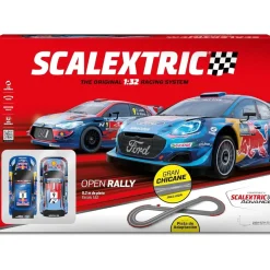 Scalextric - Open Rally Set Vehículos Y Circuitos