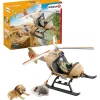 Best Schleich - Helicóptero de salvamento de animales Coleccionables Y Mini Mundos