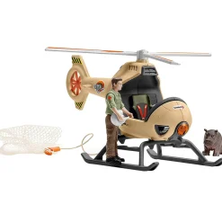 Best Schleich - Helicóptero de salvamento de animales Coleccionables Y Mini Mundos