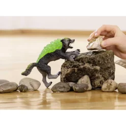 - Lobo de granito Eldrador Creatures figura de juguete ㅤ*SCHLEICH Discount