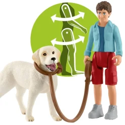 - Paseo con Labrador Retriever*SCHLEICH