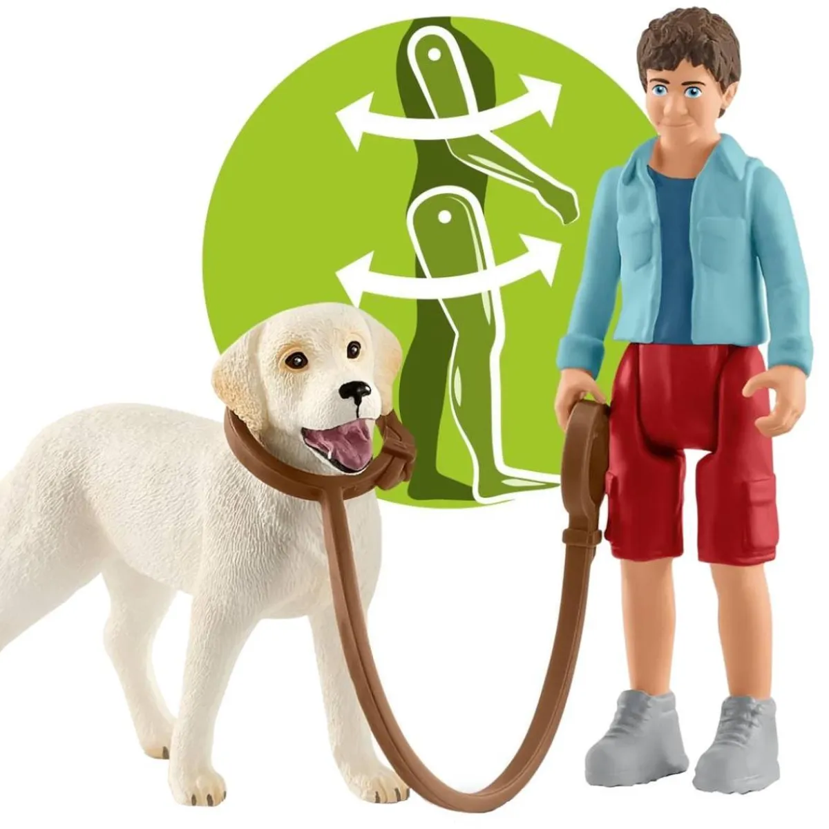 - Paseo con Labrador Retriever*SCHLEICH