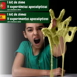Online Science4you - Kit de Slime Apocalipse con Fluffly, Butter Slime y Arena Movediza de Zombi ㅤ Steam