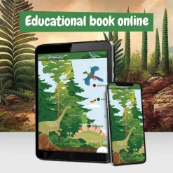 Science4you - Kit de terrario con juguetes de dinosaurios y pegatinas jurásicas ㅤ*SCIENTIFIC TOYS Best