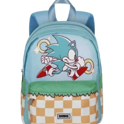 Sega - Sonic the Hedgehog - Mochila Preescolar Joy con Capacidad 5L Azul ㅤ*KARACTER MANIA Hot