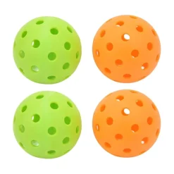 Clearance Set 4 pelotas de pickleball con bolsa-red Entretenimiento·Andadores