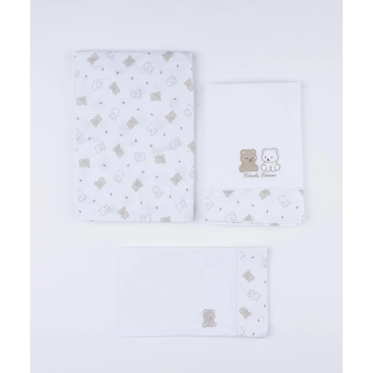 Discount Set 3 piezas cuna/capazo – ositos Ropa De Cama·Sábanas Y Mantas|Recién Nacido·Ropa De Cama