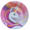 Clearance Set 8 platos Unicornio de papel Artículos De Fiesta Y Regalos