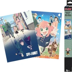 Best Set 2 Pósters Spy x Family Merchandising|Friki Zone