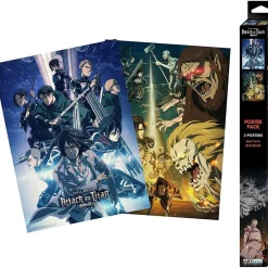 Set Chibi de posters Ataque a los Titanes*ABYSSE CORP Discount