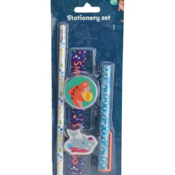 Clearance Set de 5 piezas Tiburón para el colegio Material Escolar