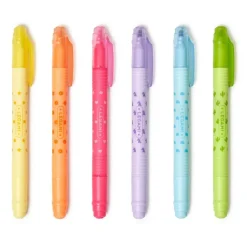 Set de 6 subrayadores mágicos borrables con doble punta*TOYS "R" US Outlet