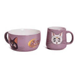 Best Set de desayuno Sailor Moon - Luna & Artemis Merchandising|Friki Zone
