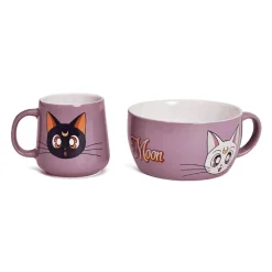 Best Set de desayuno Sailor Moon - Luna & Artemis Merchandising|Friki Zone