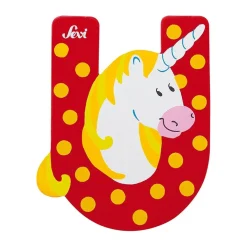Best Sevi - Letra U con unicornio (varios colores) Estilo De Vida
