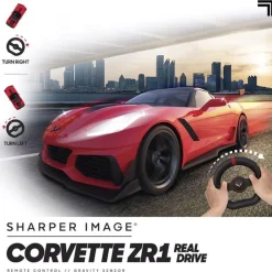 Sharper Image - Coche RC Chevrolet Corvette ZR1 Real Drive*Prenatal Discount