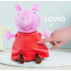 Discount Simba - Peppa Pig - Peluche con sonido Peppa Pig, suave y agradable, 25-33 cm ㅤ Coleccionables Y Mini Mundos