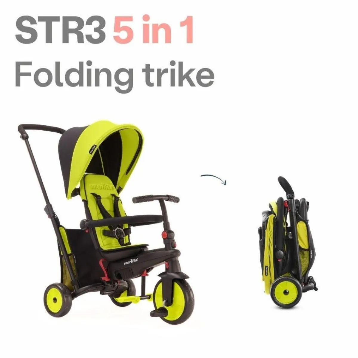 Sale STR 3 Plus Green – Triciclo evolutivo Motos Y Triciclos