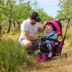 STR 3 Plus Pink – Triciclo evolutivo*SMARTRIKE New