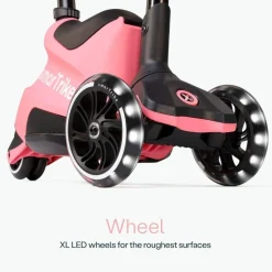 Best Xtend Scooter+Ride On Salmon Pink Motos Y Triciclos