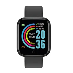 Clearance Smartwatch Reloj inteligente L8 Negro Electrónicos