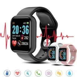 Clearance Smartwatch Reloj inteligente L8 Negro Electrónicos