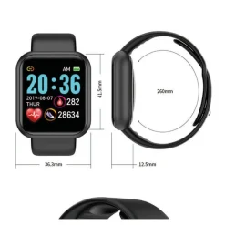 Online Smartwatch Reloj inteligente L8 blanco humo Electrónicos
