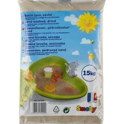 - Bolsa de arena fina 15kg para areneros, lavada y seca ㅤ*SMOBY Clearance