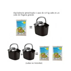 - Bolsa de arena fina 15kg para areneros, lavada y seca ㅤ*SMOBY Clearance