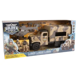 Soldier Force - Set Camión y Helicóptero de Combate Figuras De Acción