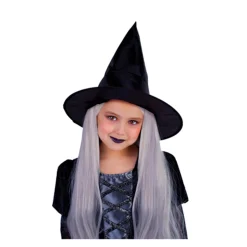 Best Sombrero Bruja con Pelo Disfraces|Halloween