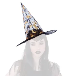 Discount Sombrero Bruja Dorado Disfraces|Halloween