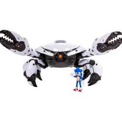 Sonic - Figura Mega Cangrejo Mecánico Deluxe Figuras De Acción