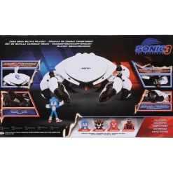 Sonic - Figura Mega Cangrejo Mecánico Deluxe Figuras De Acción