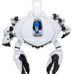 Sonic - Figura Mega Cangrejo Mecánico Deluxe Figuras De Acción