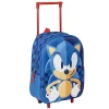 Sonic - Mochila infantil trolley 3D Material Escolar