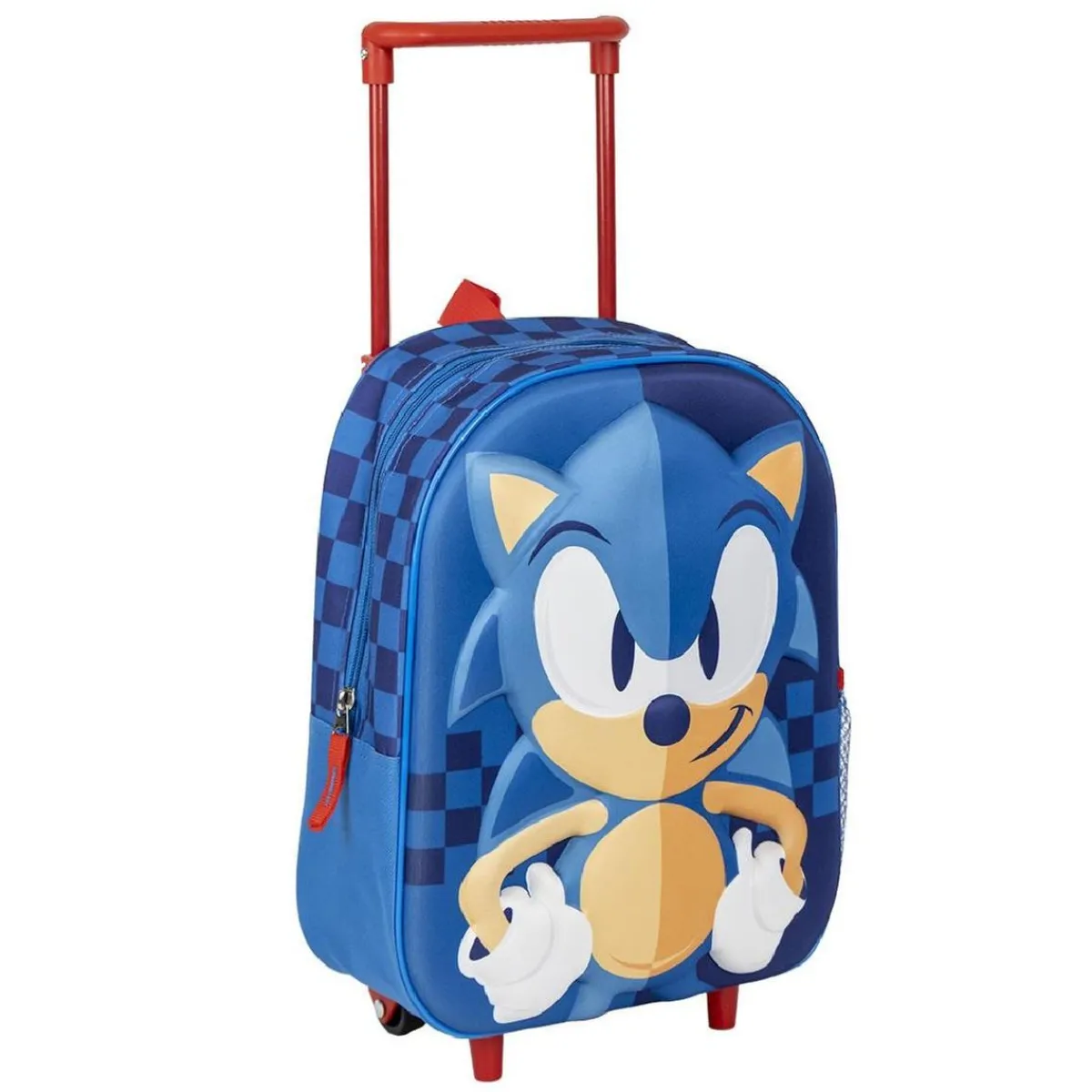 Sonic - Mochila infantil trolley 3D Material Escolar